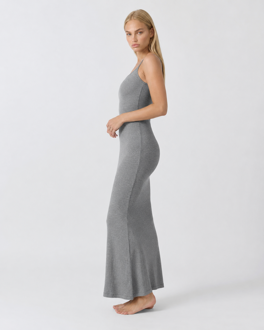 Vestido maxi segunda piel