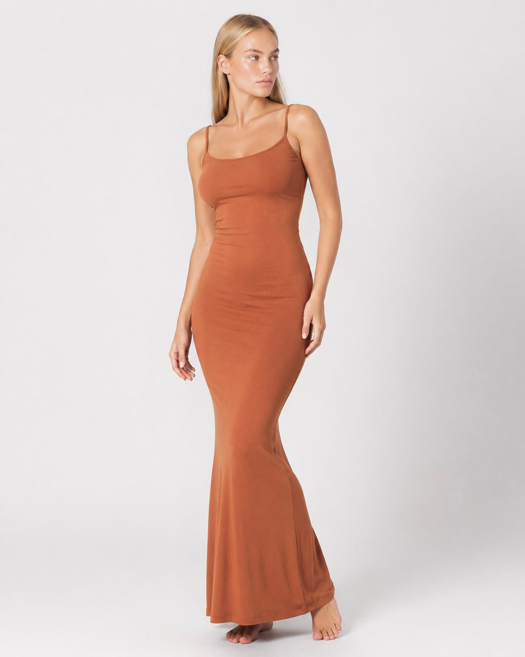Vestido maxi segunda piel