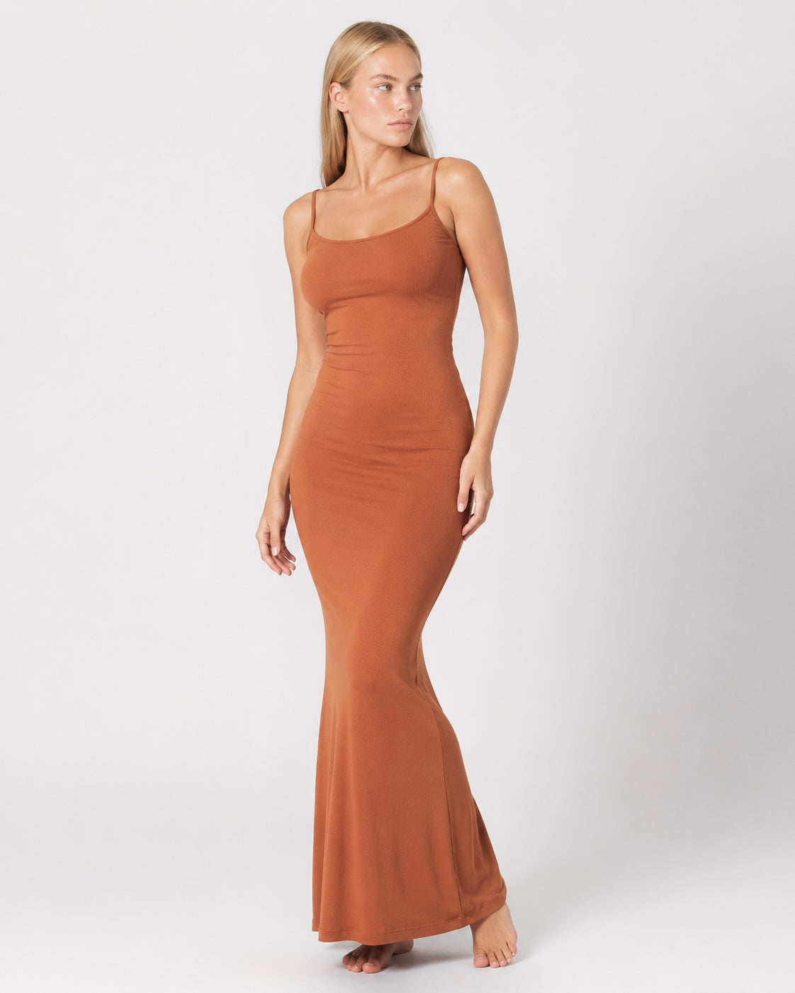 Vestido maxi segunda piel