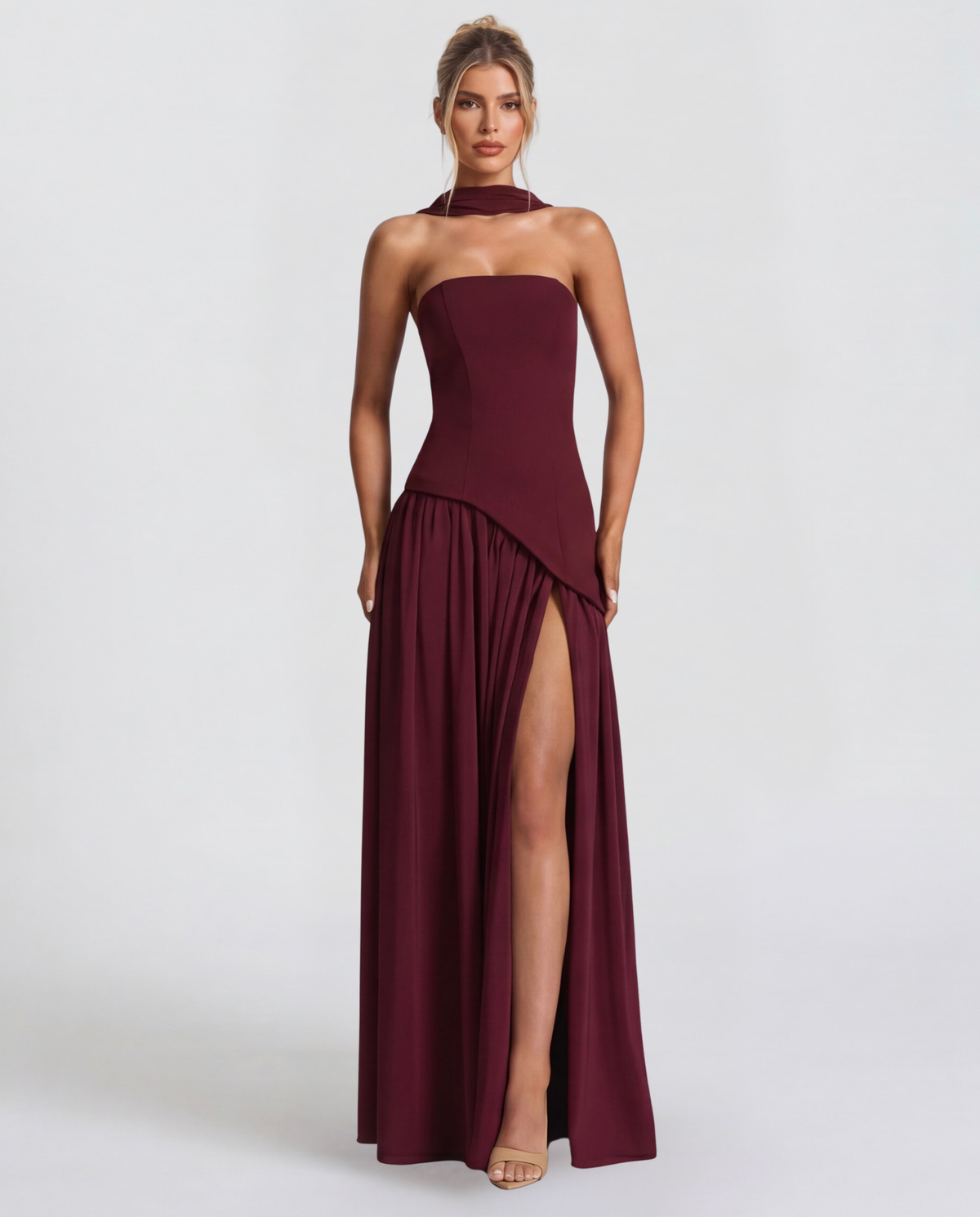 Vestido maxi aura