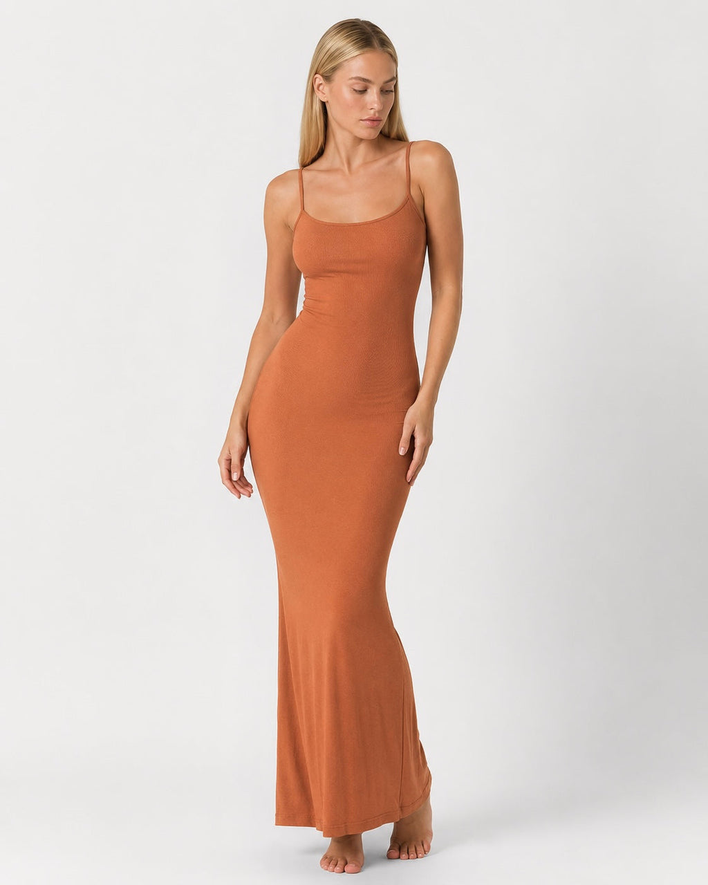 Vestido maxi segunda piel