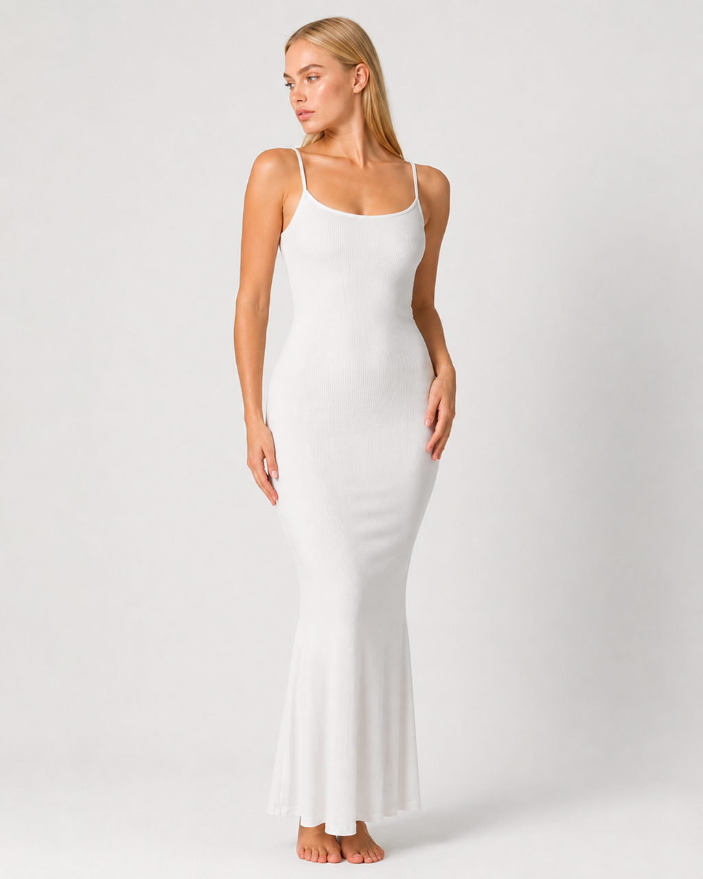Vestido maxi segunda piel