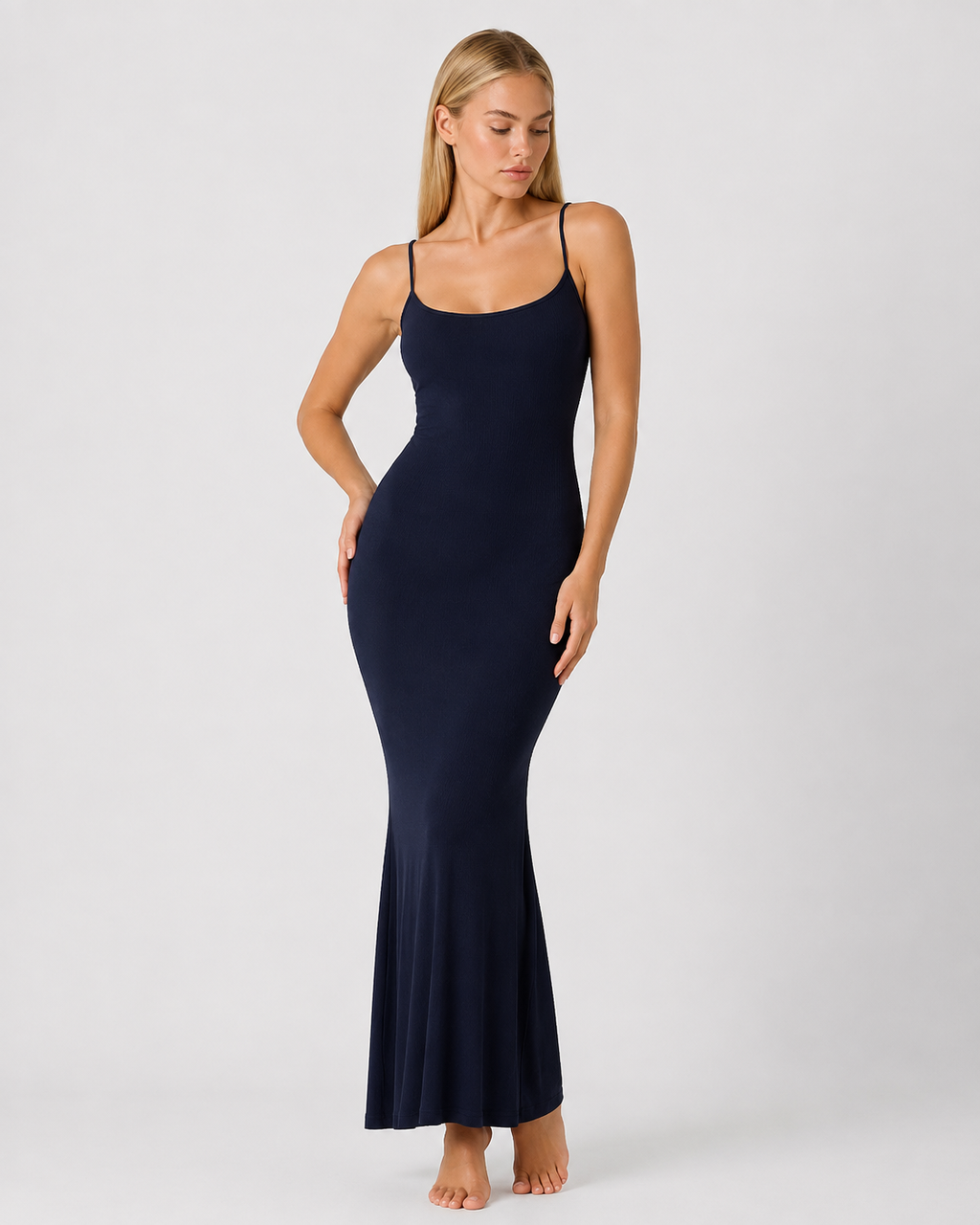 Vestido maxi segunda piel