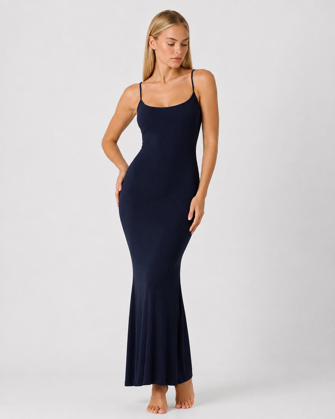 Vestido maxi segunda piel