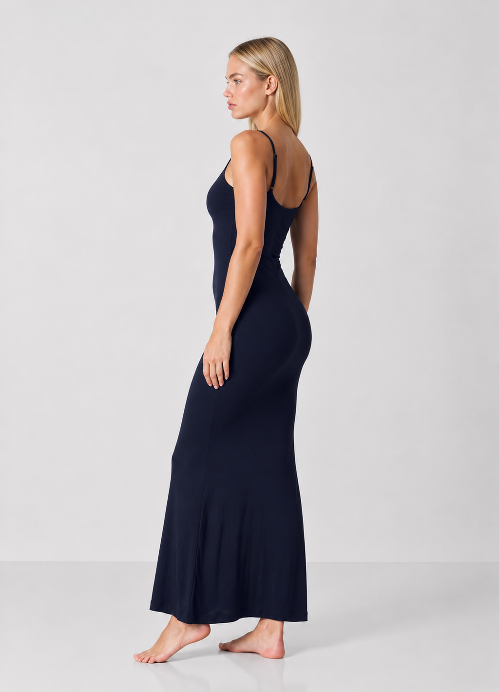 Vestido maxi segunda piel