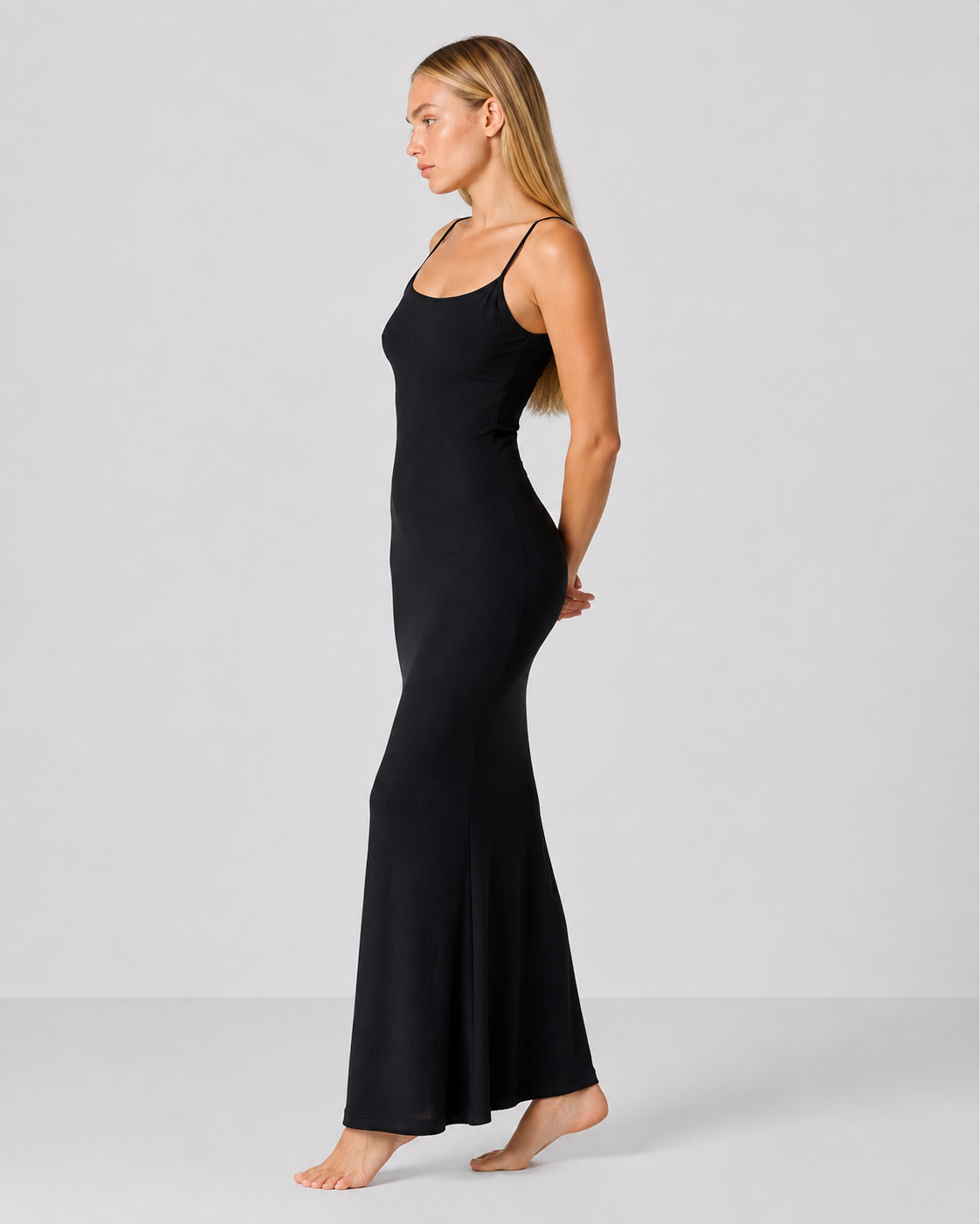Vestido maxi segunda piel