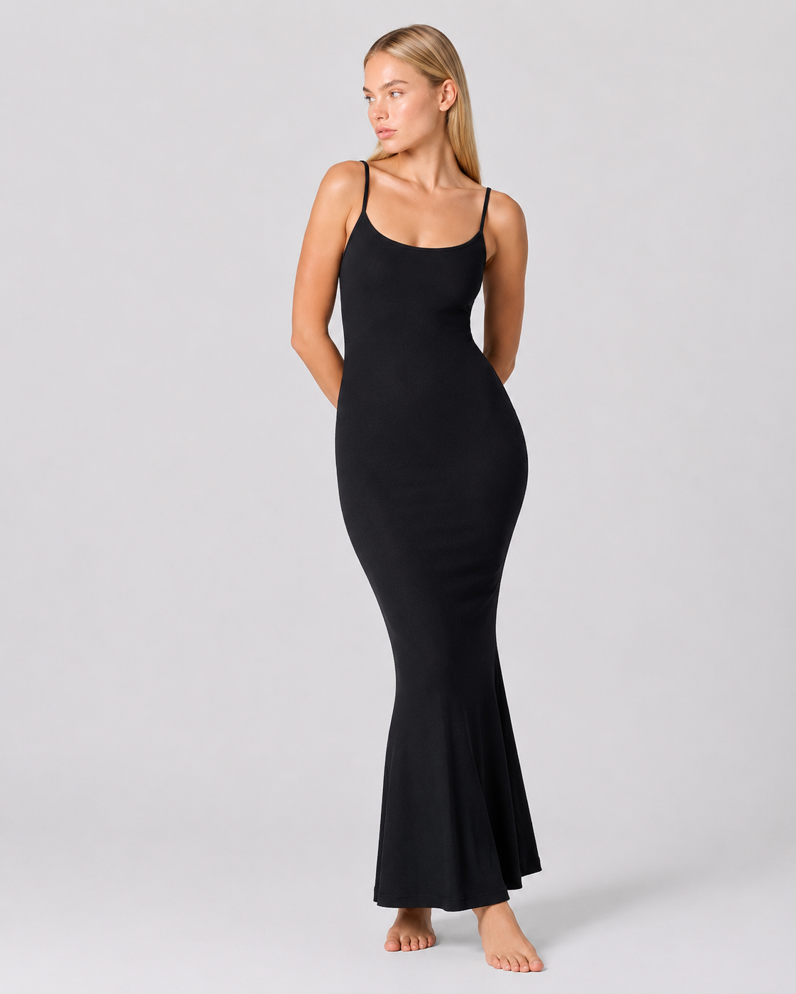 Vestido maxi segunda piel