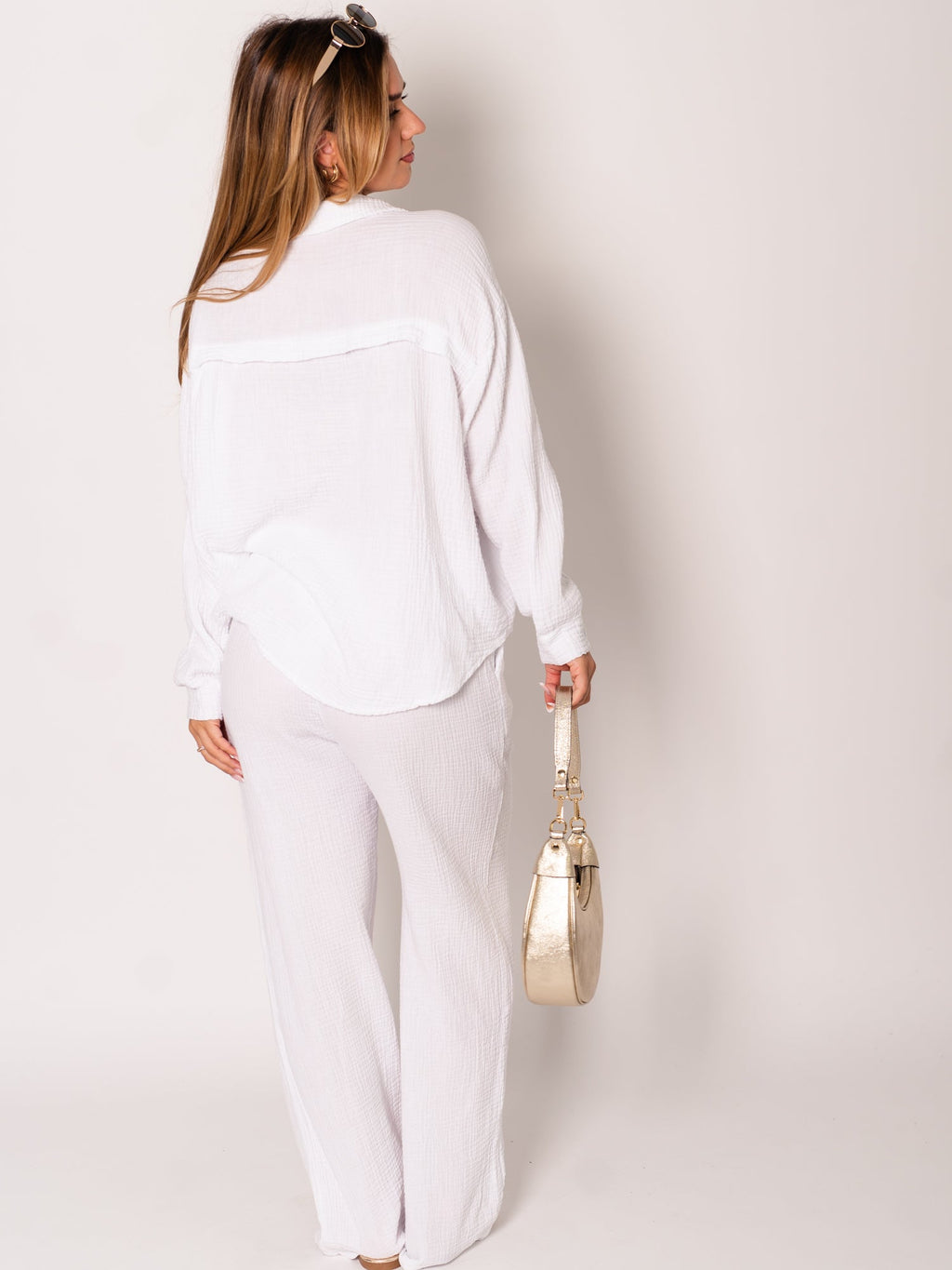 Pantalones de muselina