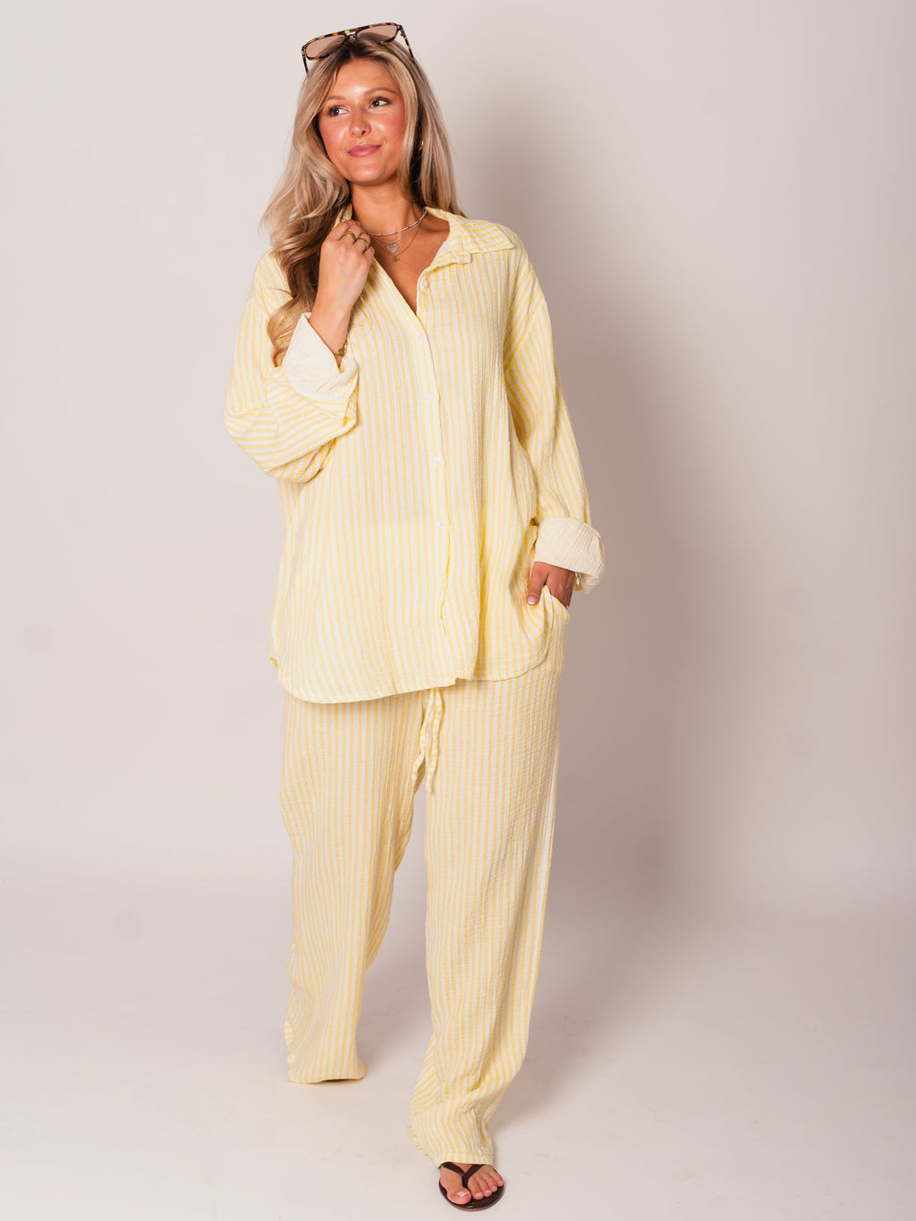 Pantalones de muselina