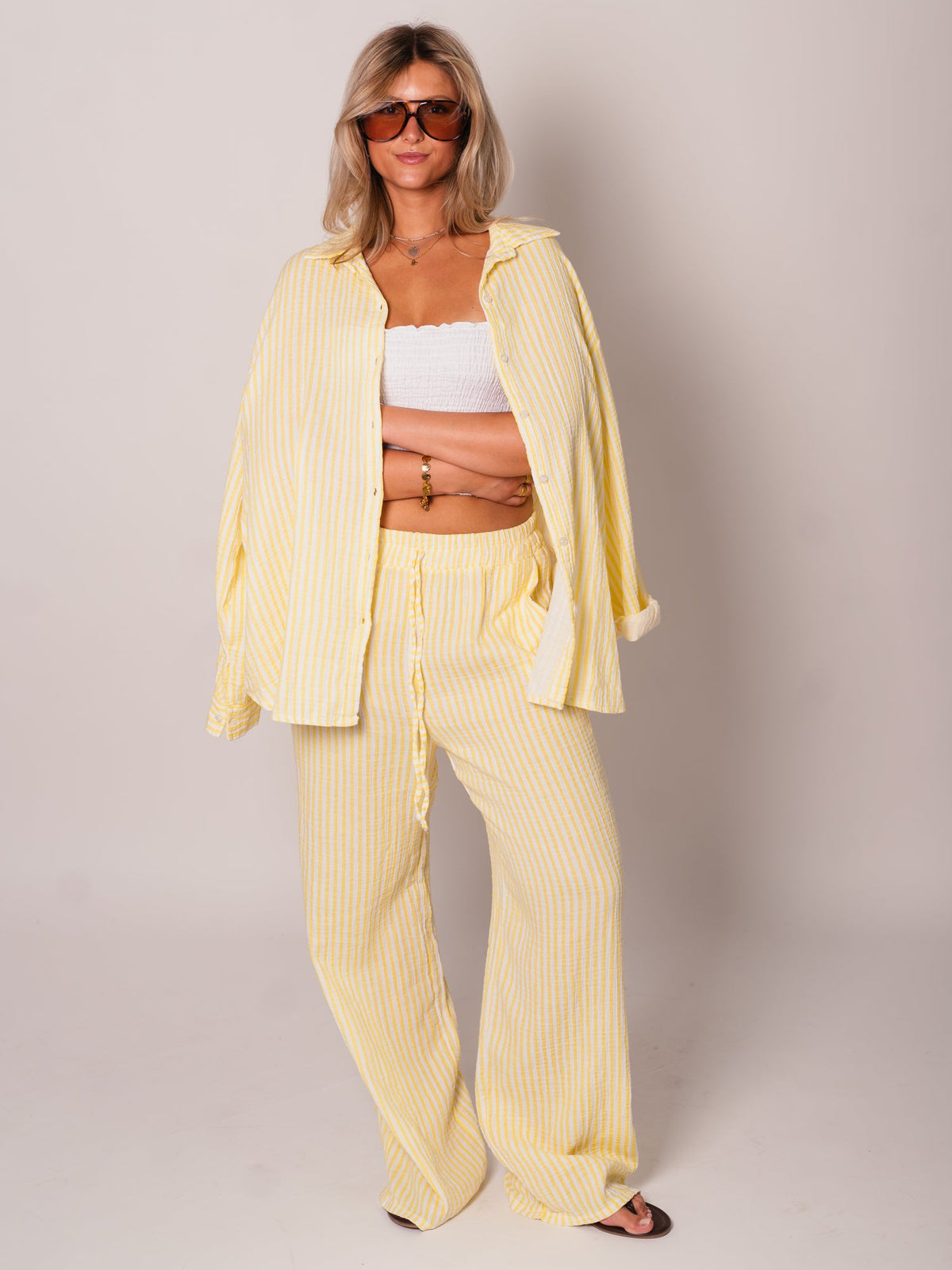 Pantalones de muselina