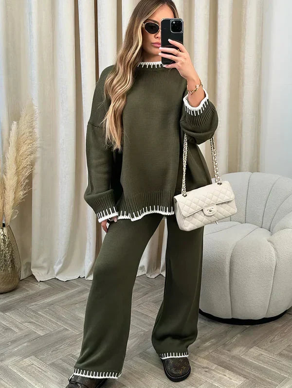 Conjunto tejido de punto