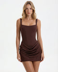 Vestido reloj de arena mini
