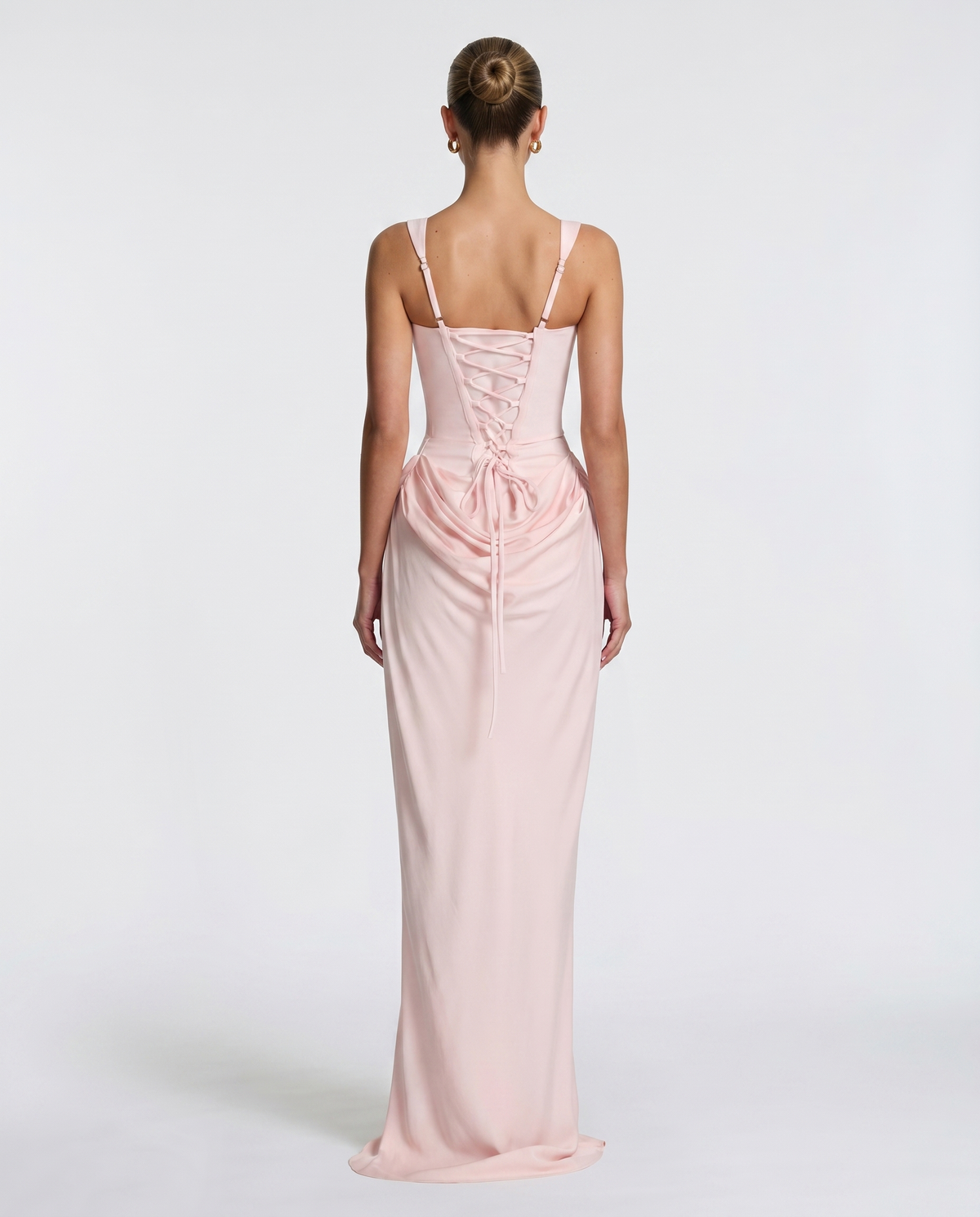Vestido reloj de arena maxi