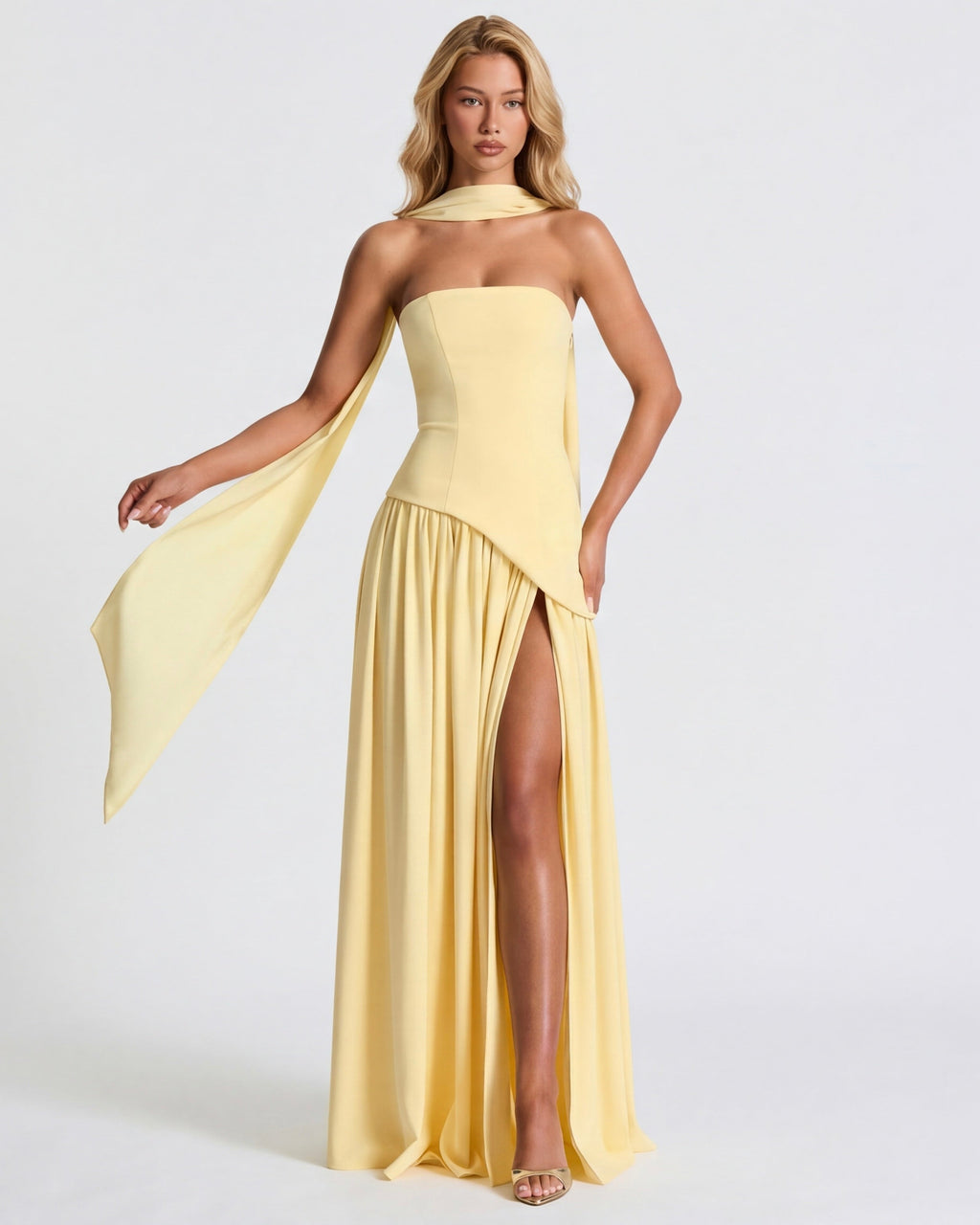 Vestido maxi aura