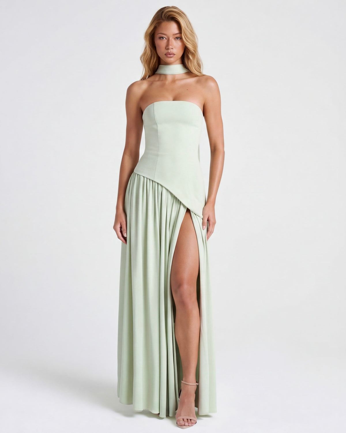Vestido maxi aura