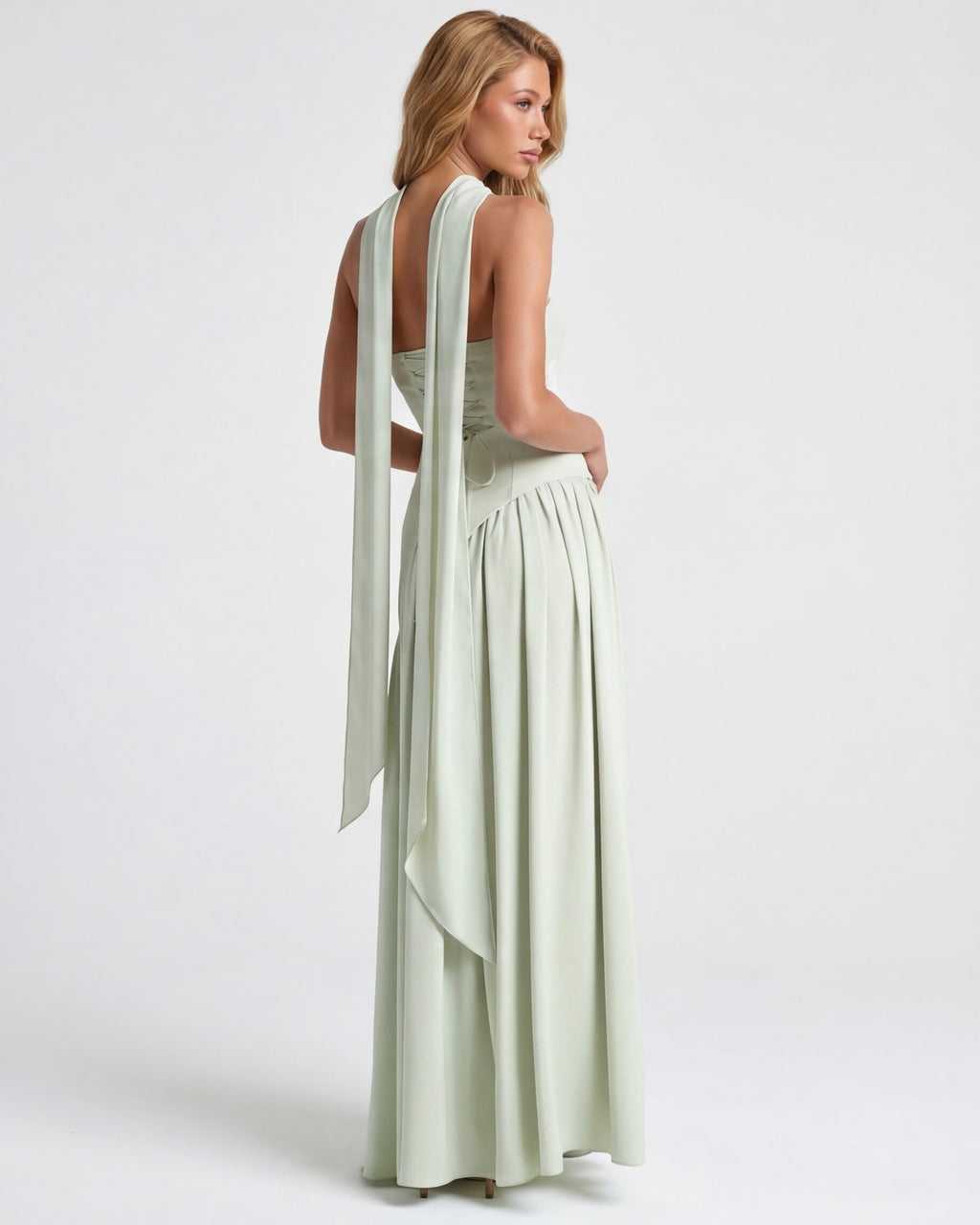 Vestido maxi aura