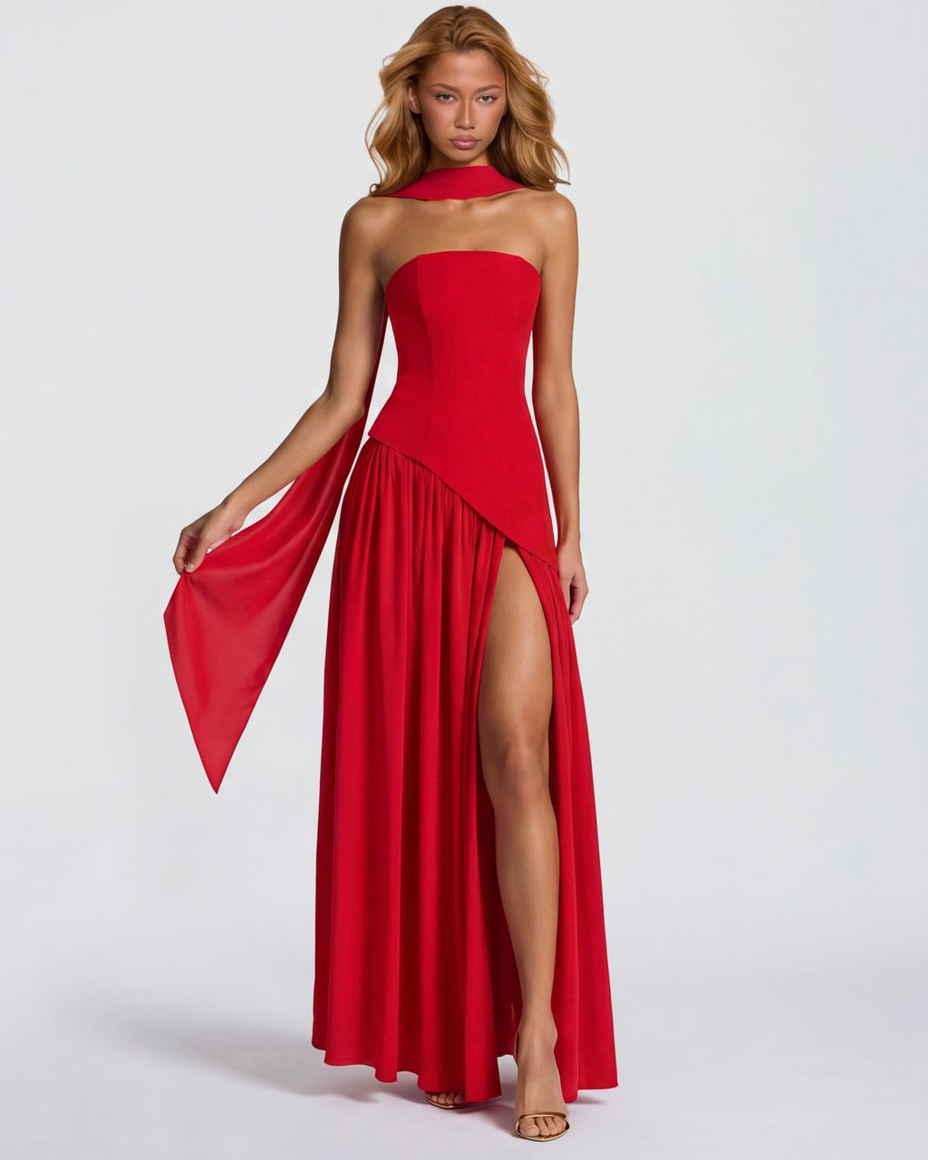 Vestido maxi aura