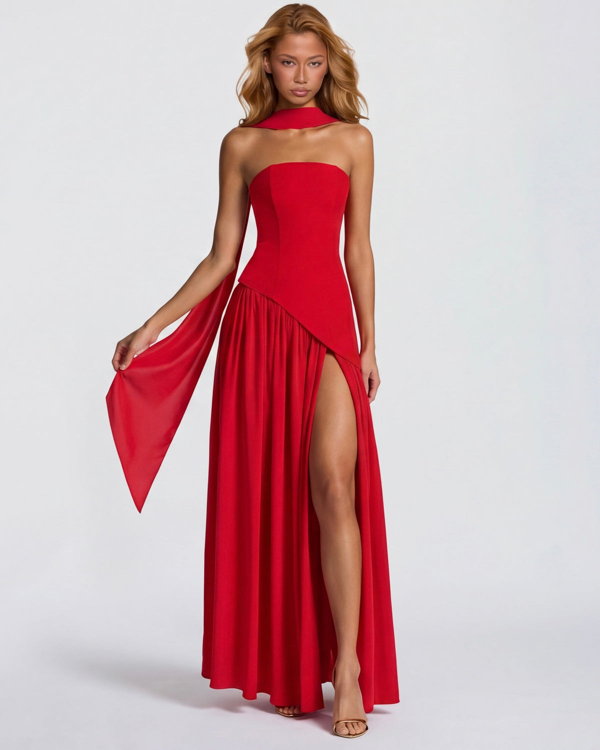 Vestido maxi aura