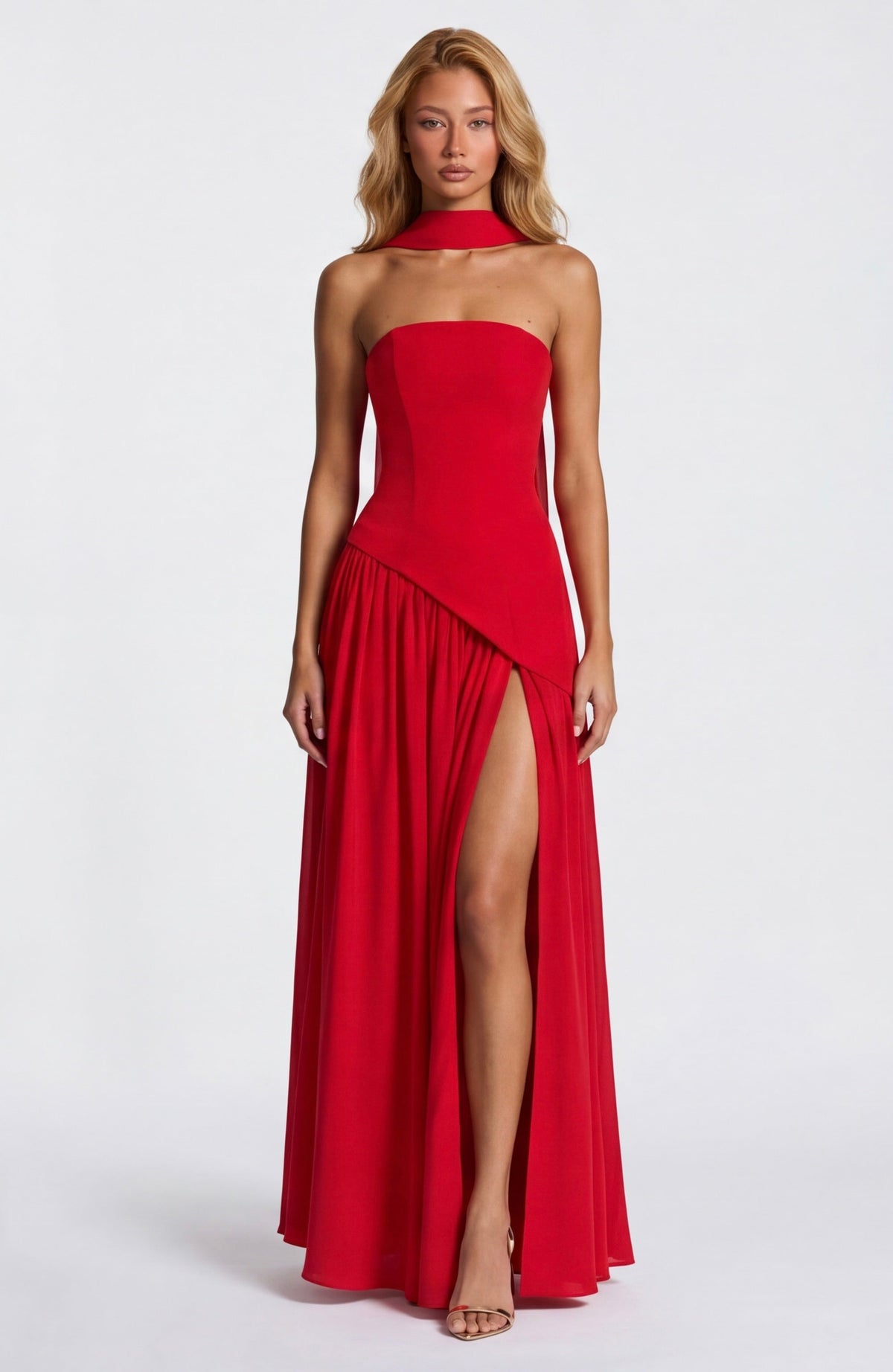 Vestido maxi aura