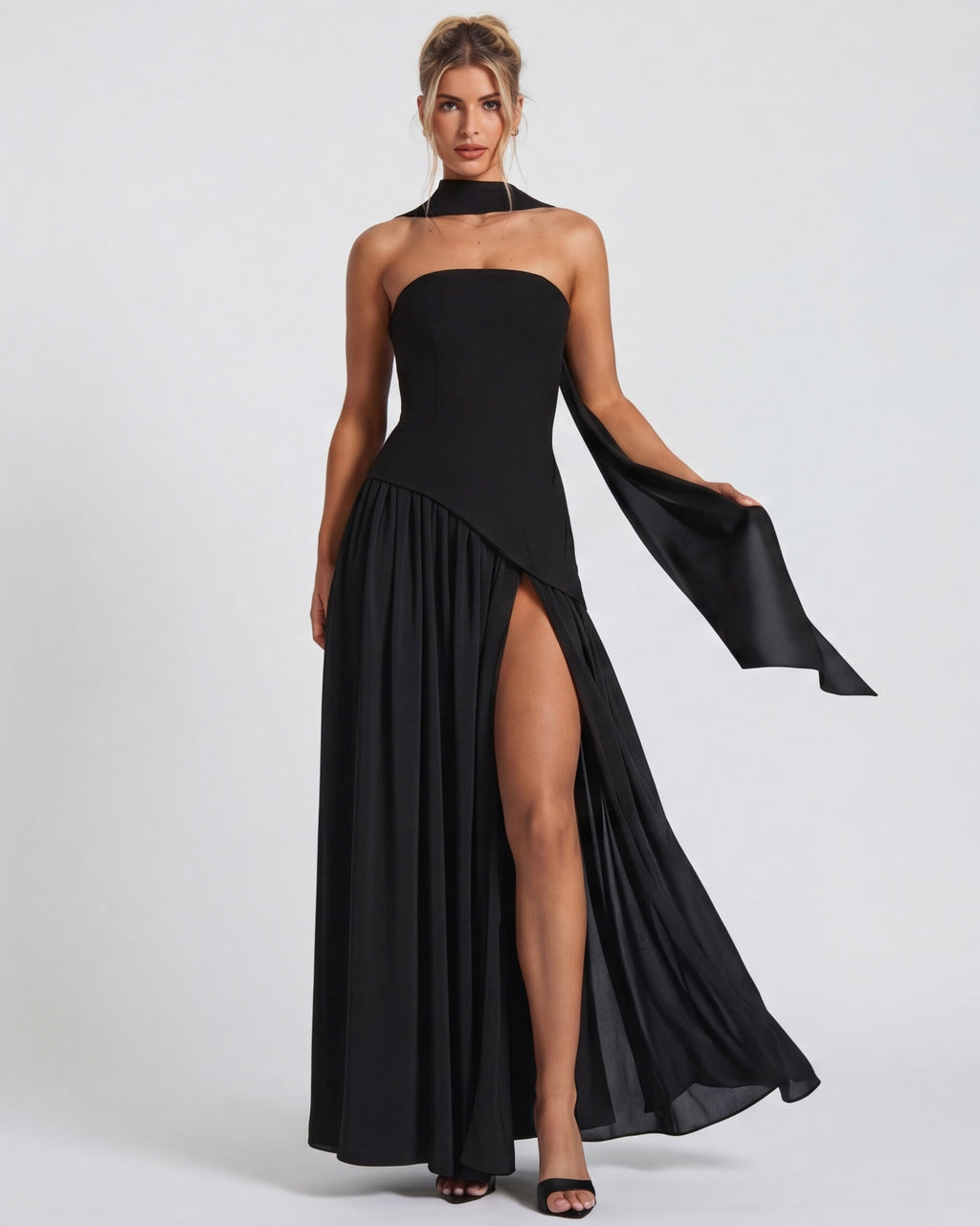 Vestido maxi aura