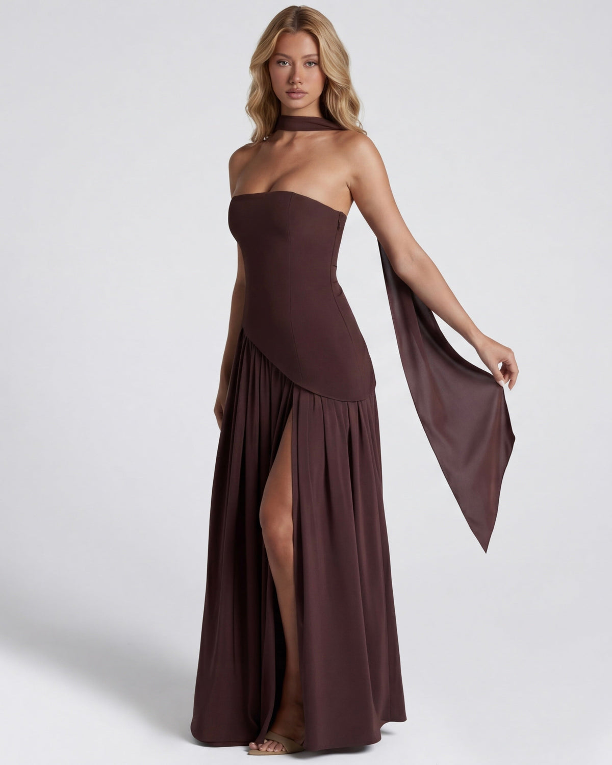 Vestido maxi aura